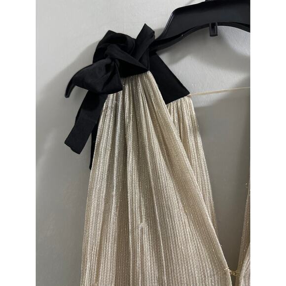 Sabina Musayev Ray Dress NO BELT Gold size Small - Picture 4 of 16